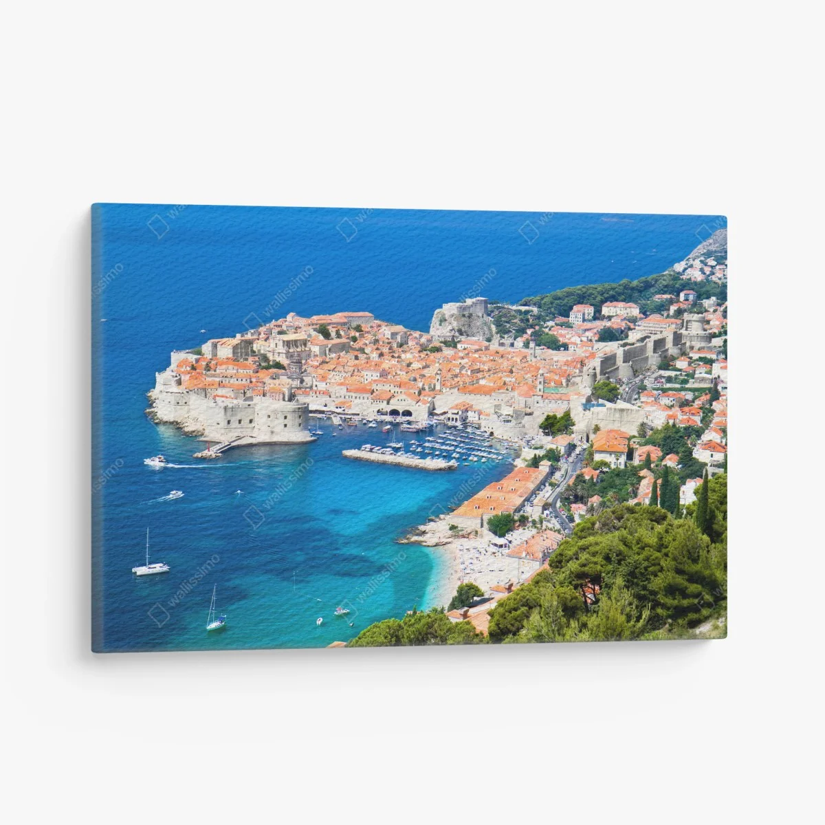 Obraz na płótnie panorama starego miasta Dubrovnik – Wallissimo® Obraz na płótnie panorama starego miasta Dubrovnik – Wallissimo®