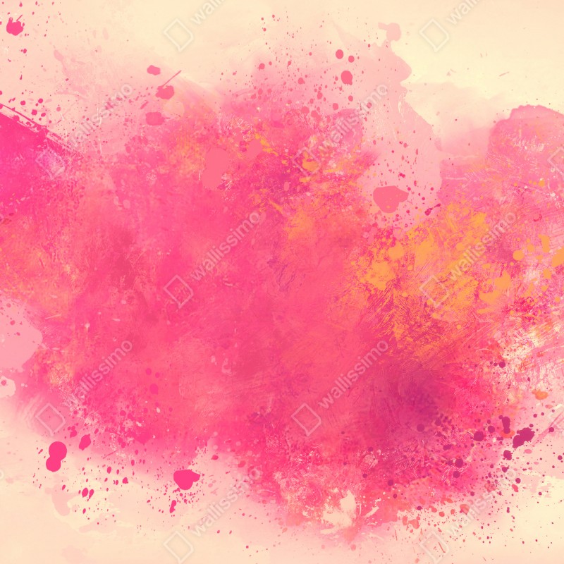 Naklejka na drzwi żywa różowa akwarelowa plama – Wallissimo® Naklejka na drzwi żywa różowa akwarelowa plama – Wallissimo®