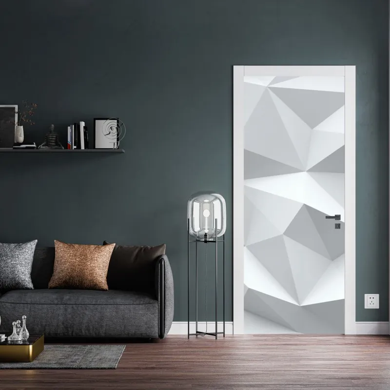 Naklejka na drzwi złoty zachód słońca nad wydmami pustyni – Wallissimo®