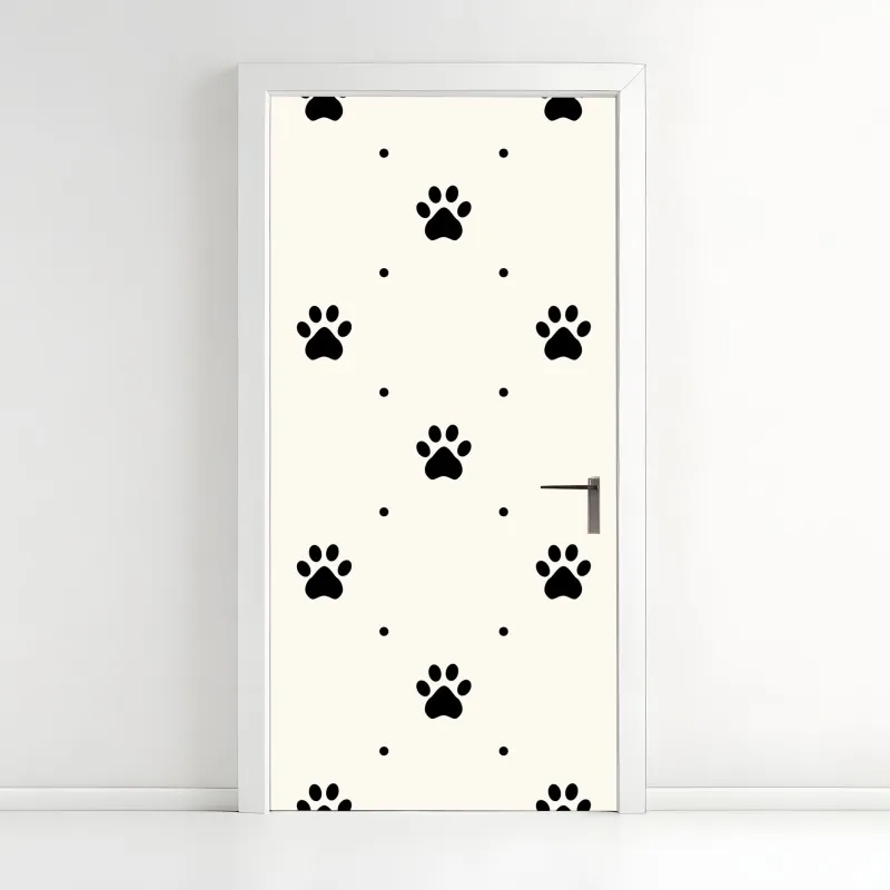 Naklejka na drzwi słoneczna uliczka w Civita di Bagnoregio – Wallissimo®