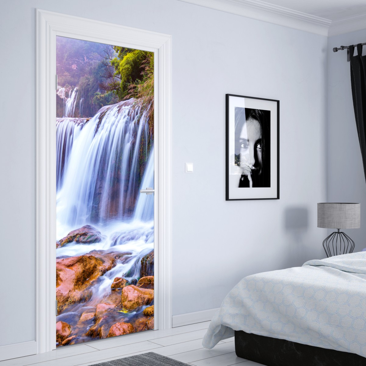 Naklejka na drzwi Jiulong wodospad w Luoping, Chiny – Wallissimo® Naklejka na drzwi Jiulong wodospad w Luoping, Chiny – Wallissimo®