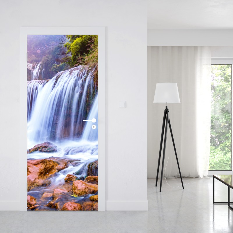 Naklejka na drzwi Jiulong wodospad w Luoping, Chiny – Wallissimo® Naklejka na drzwi Jiulong wodospad w Luoping, Chiny – Wallissimo®