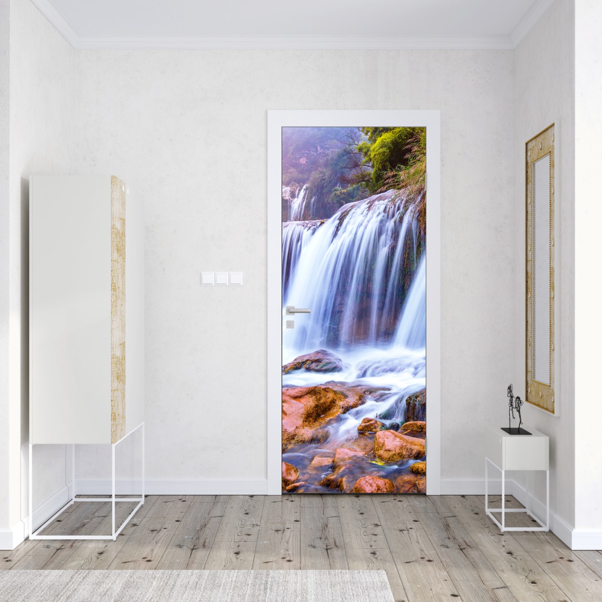 Naklejka na drzwi Jiulong wodospad w Luoping, Chiny – Wallissimo® Naklejka na drzwi Jiulong wodospad w Luoping, Chiny – Wallissimo®