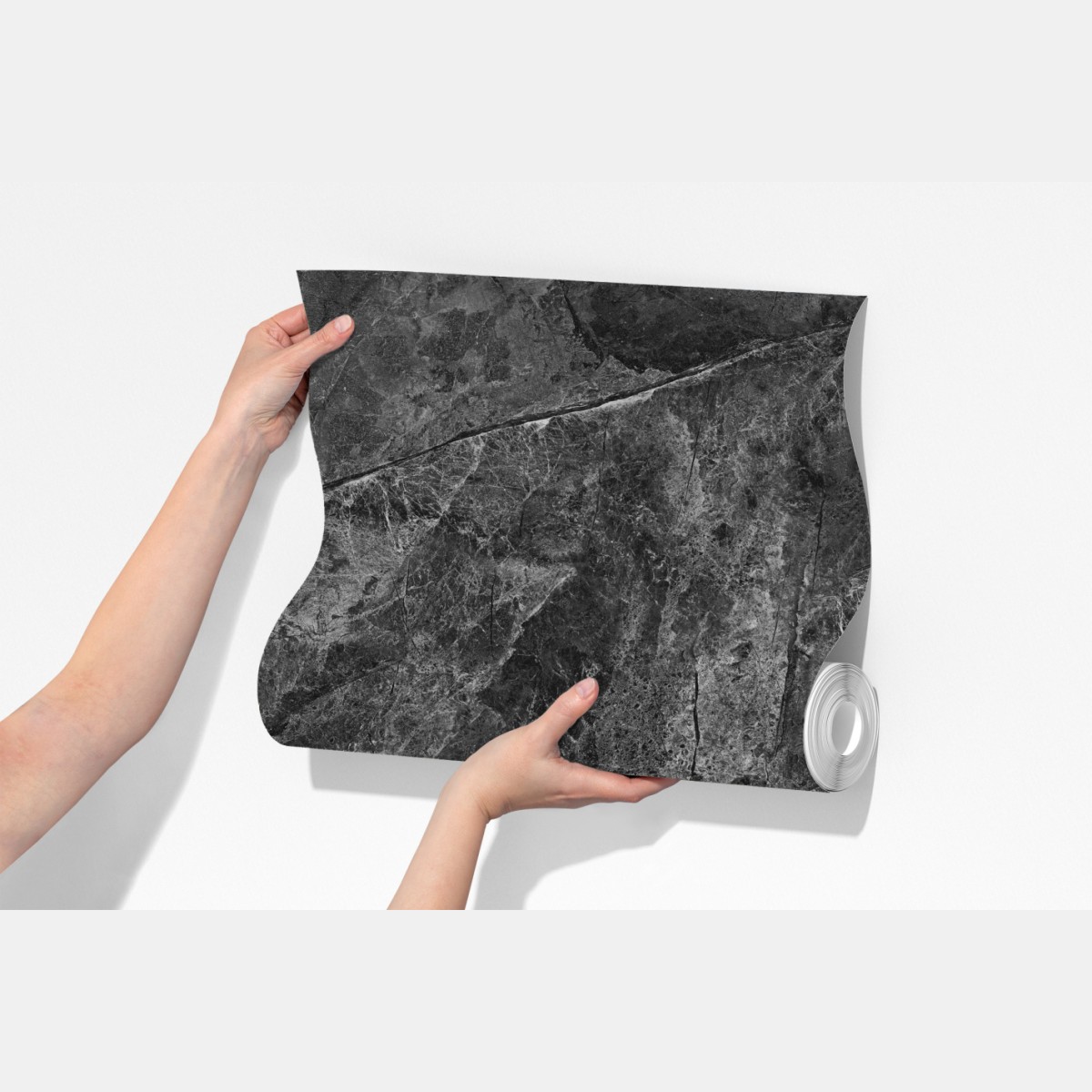 Fototapeta ciemna faktura marmuru – Wallissimo® Fototapeta ciemna faktura marmuru – Wallissimo®