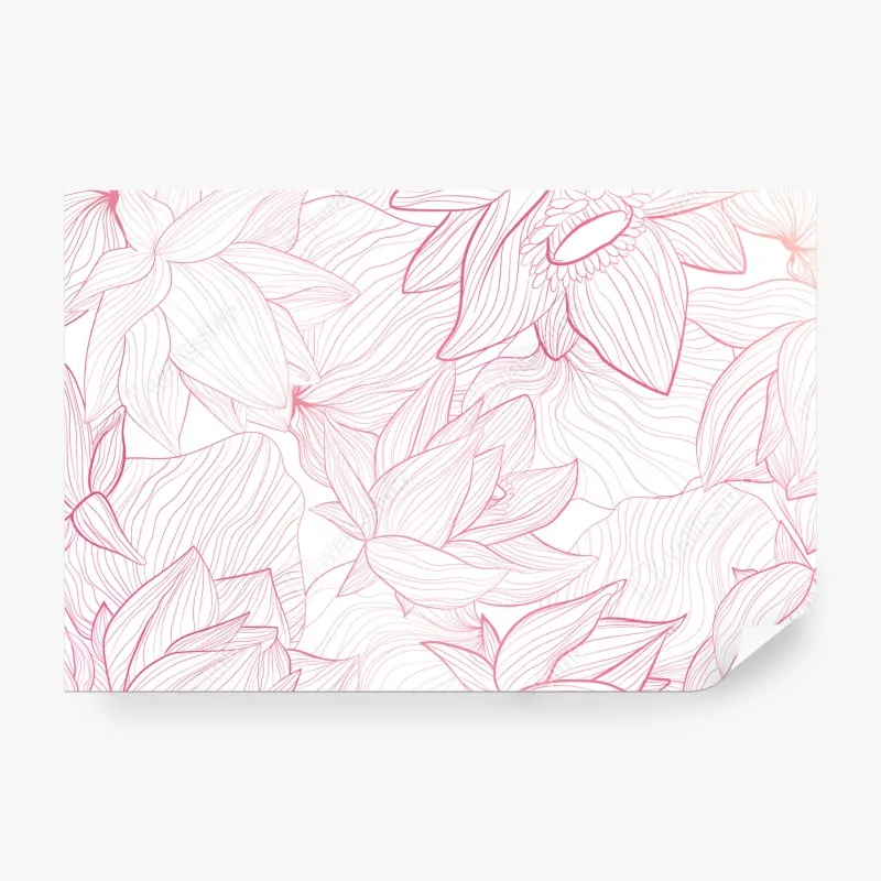 Fototapeta zabawny pastelowy wzór z jednorożcowym kotem – Wallissimo®