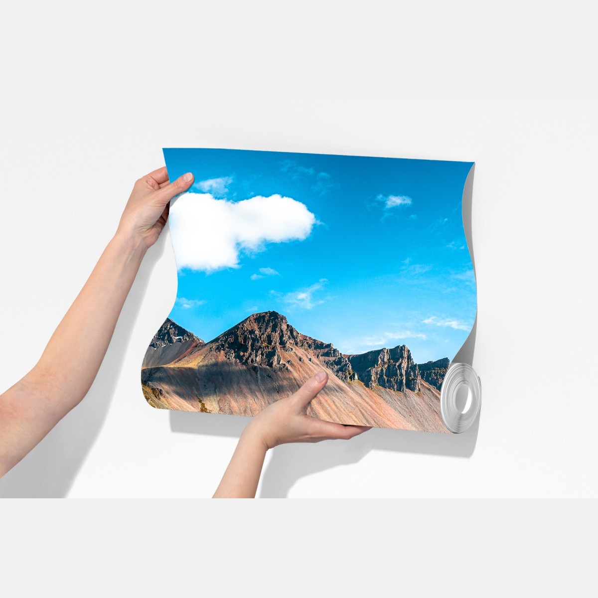 Fototapeta odbicie Vestrahorn na spokojnych wodach Stokksnes, Islandia – Wallissimo® Fototapeta odbicie Vestrahorn na spokojnych wodach Stokksnes, Islandia – Wallissimo®