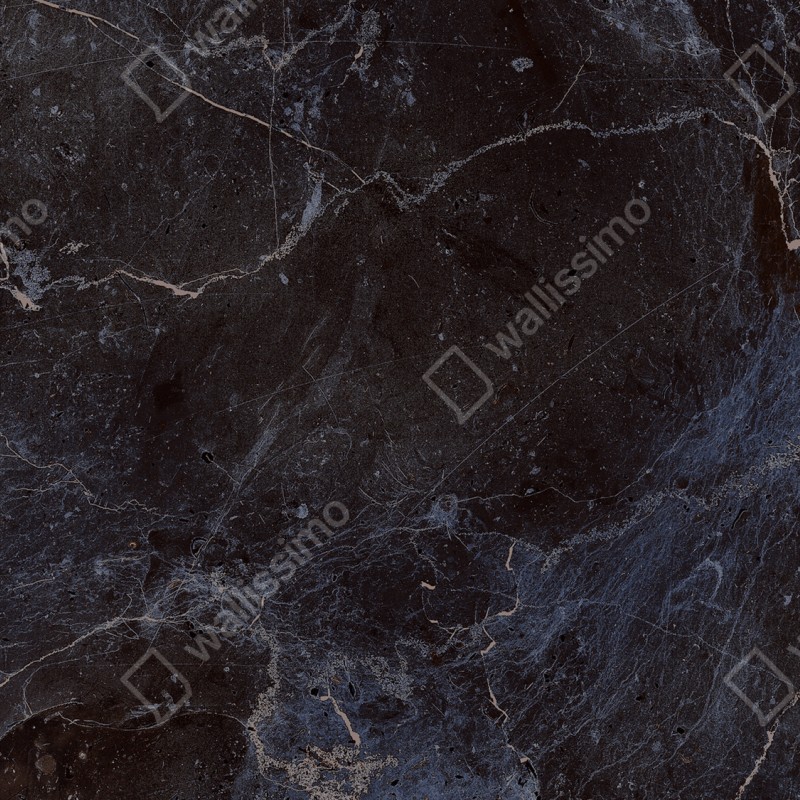 Fototapeta ciemna faktura marmuru z niebieskimi żyłkami – Wallissimo® Fototapeta ciemna faktura marmuru z niebieskimi żyłkami – Wallissimo®