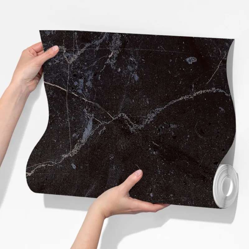 Fototapeta ciemna faktura marmuru z niebieskimi żyłkami – Wallissimo® Fototapeta ciemna faktura marmuru z niebieskimi żyłkami – Wallissimo®