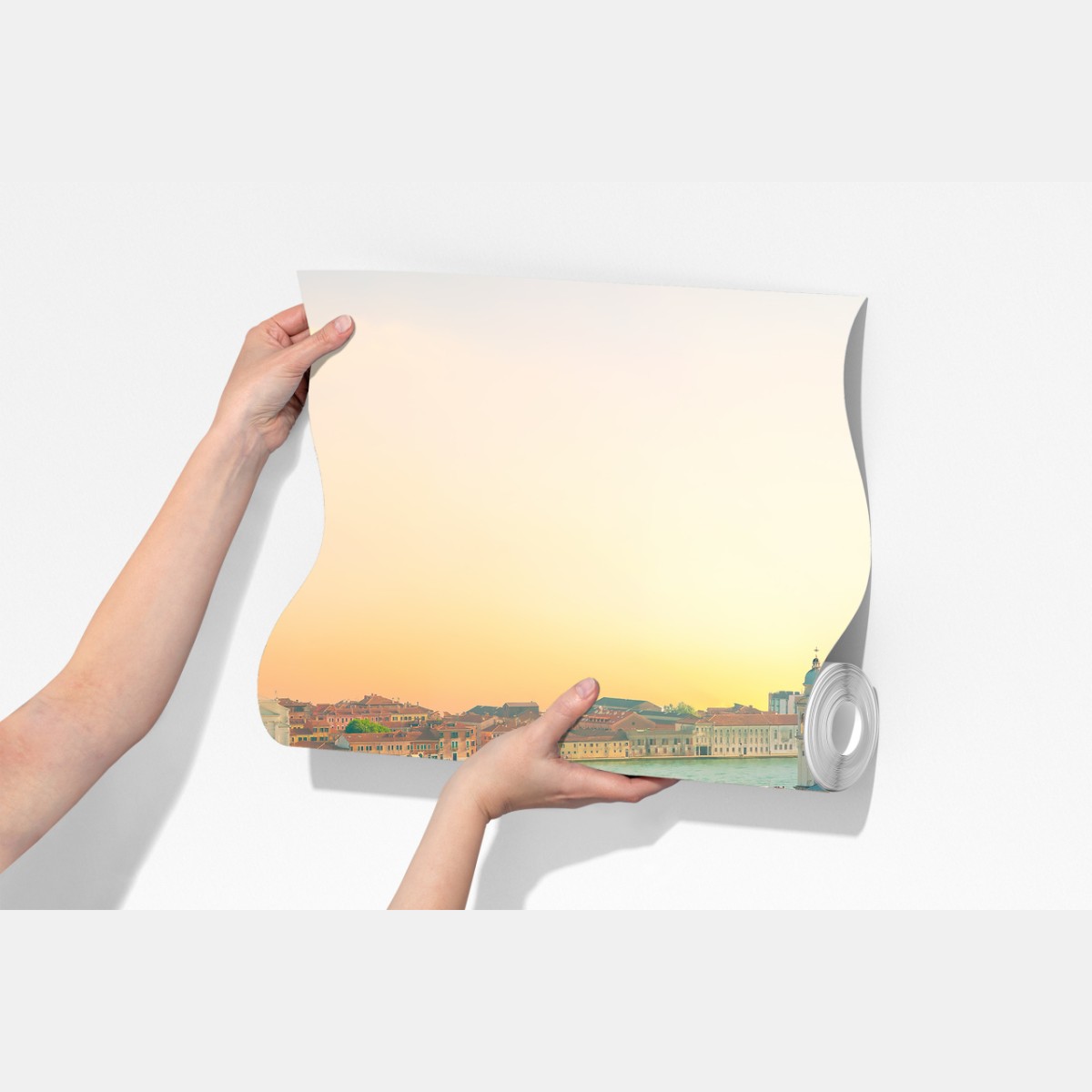 Fototapeta zachód słońca nad Wenecją – Wallissimo® Fototapeta zachód słońca nad Wenecją – Wallissimo®