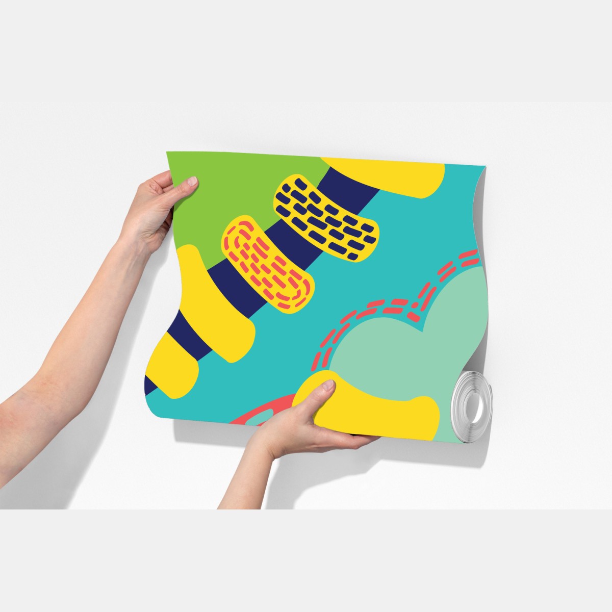 Fototapeta żywy abstrakcyjny wzór – Wallissimo® Fototapeta żywy abstrakcyjny wzór – Wallissimo®