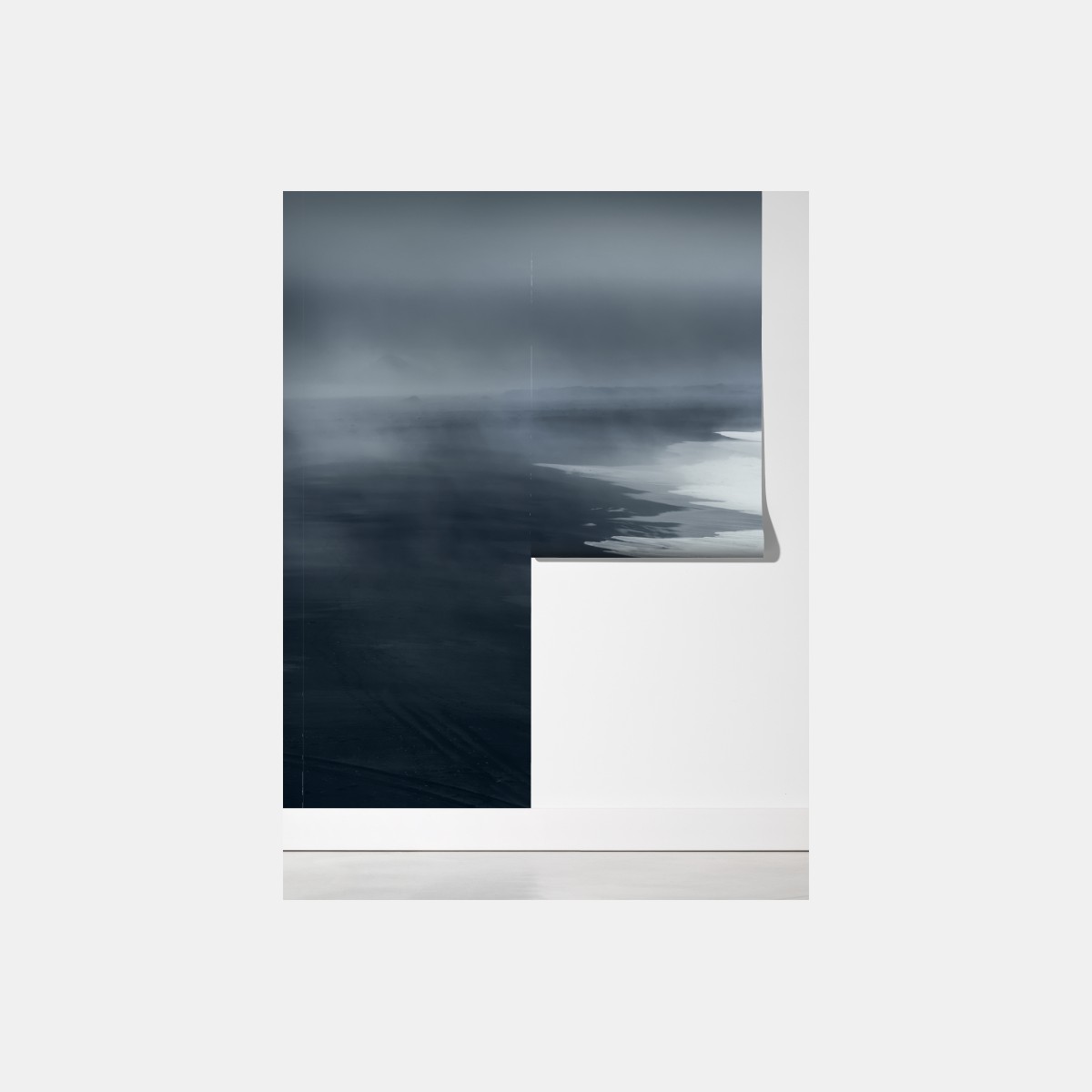 Fototapeta burzliwe wybrzeże Islandii panorama – Wallissimo® Fototapeta burzliwe wybrzeże Islandii panorama – Wallissimo®