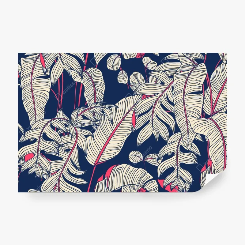 Fototapeta mglista kładka w tropikalnej dżungli – Wallissimo®