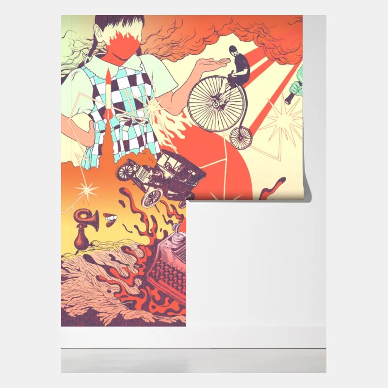 Fototapeta surrealne kolory i senne wizje – Wallissimo® Fototapeta surrealne kolory i senne wizje – Wallissimo®