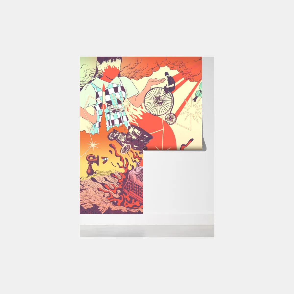 Fototapeta surrealne kolory i senne wizje – Wallissimo® Fototapeta surrealne kolory i senne wizje – Wallissimo®