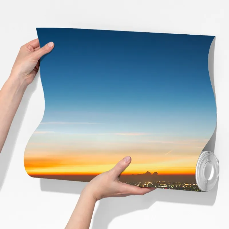 Fototapeta panorama Bangkoku o zmierzchu – Wallissimo® Fototapeta panorama Bangkoku o zmierzchu – Wallissimo®