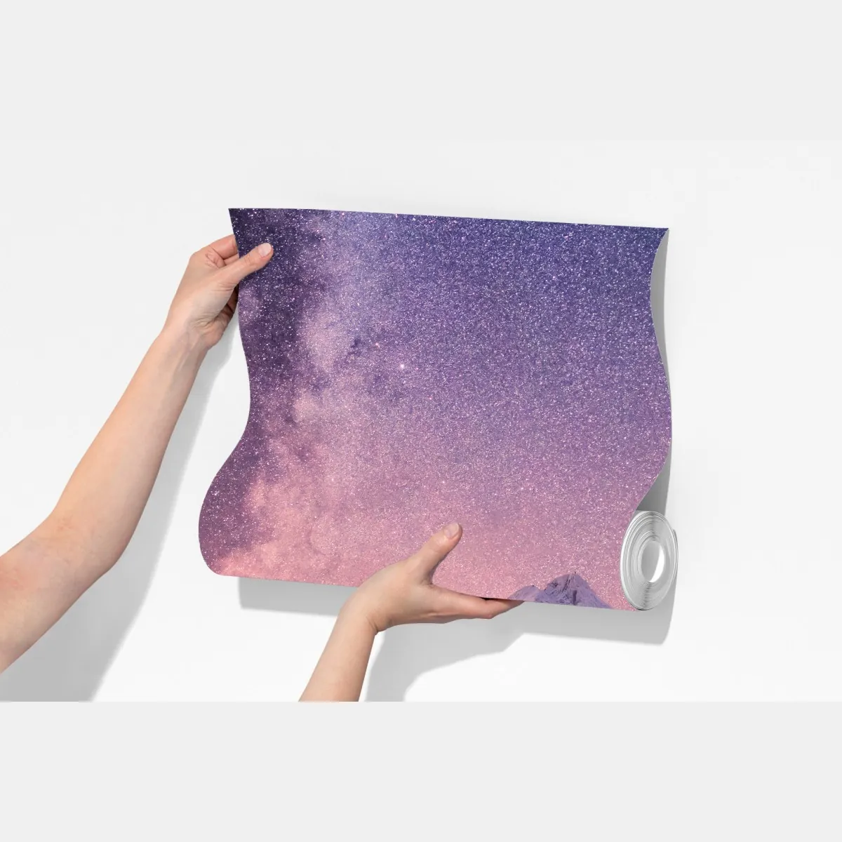 Fototapeta droga mleczna nad ośnieżonymi górami w Norwegii – Wallissimo® Fototapeta droga mleczna nad ośnieżonymi górami w Norwegii – Wallissimo®