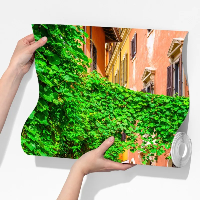 Fototapeta malownicza uliczka w Trastevere, Rzym – Wallissimo® Fototapeta malownicza uliczka w Trastevere, Rzym – Wallissimo®