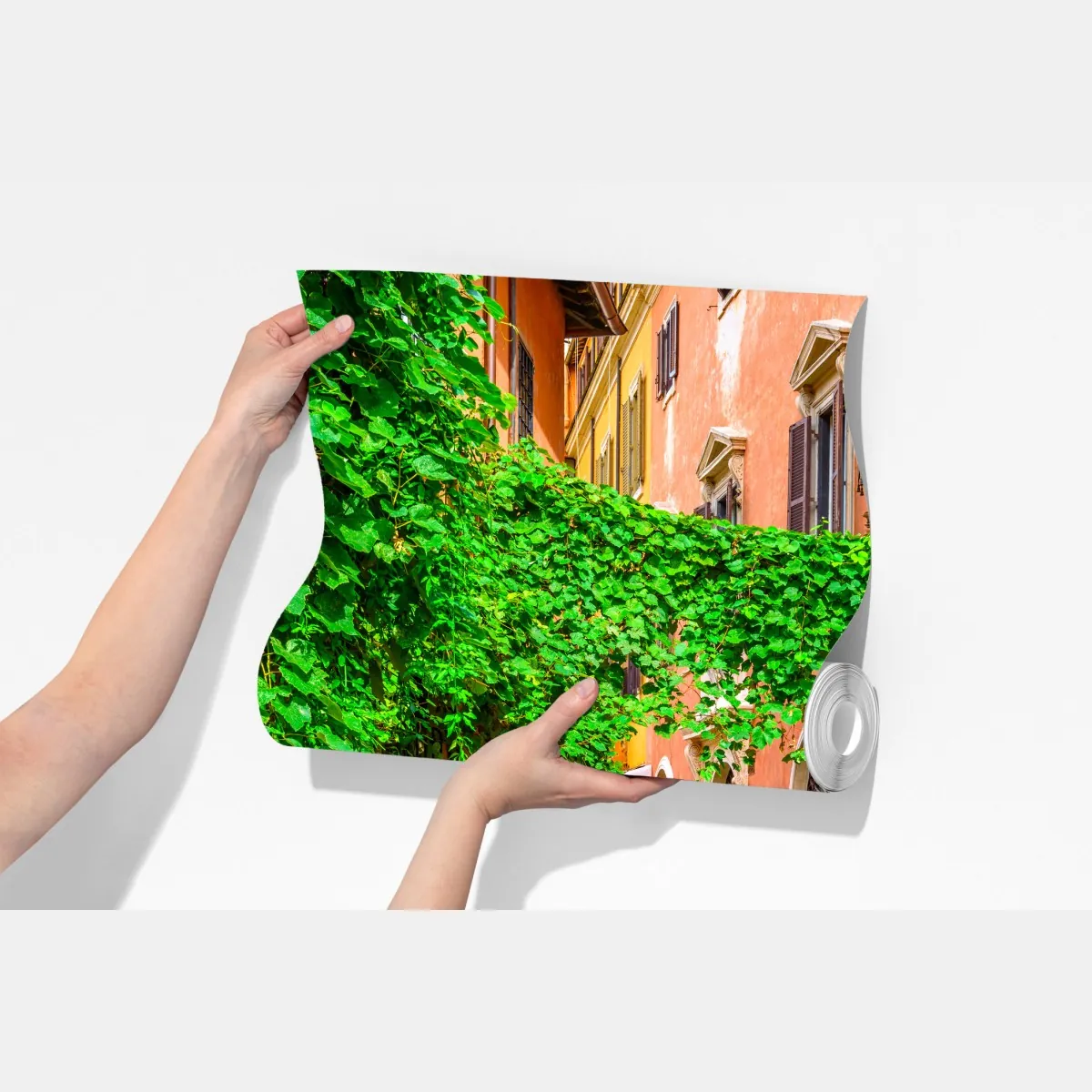 Fototapeta malownicza uliczka w Trastevere, Rzym – Wallissimo® Fototapeta malownicza uliczka w Trastevere, Rzym – Wallissimo®