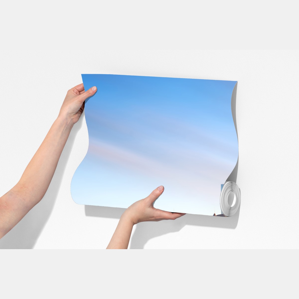 Fototapeta Szanghaj linia horyzontu nad wodą – Wallissimo® Fototapeta Szanghaj linia horyzontu nad wodą – Wallissimo®