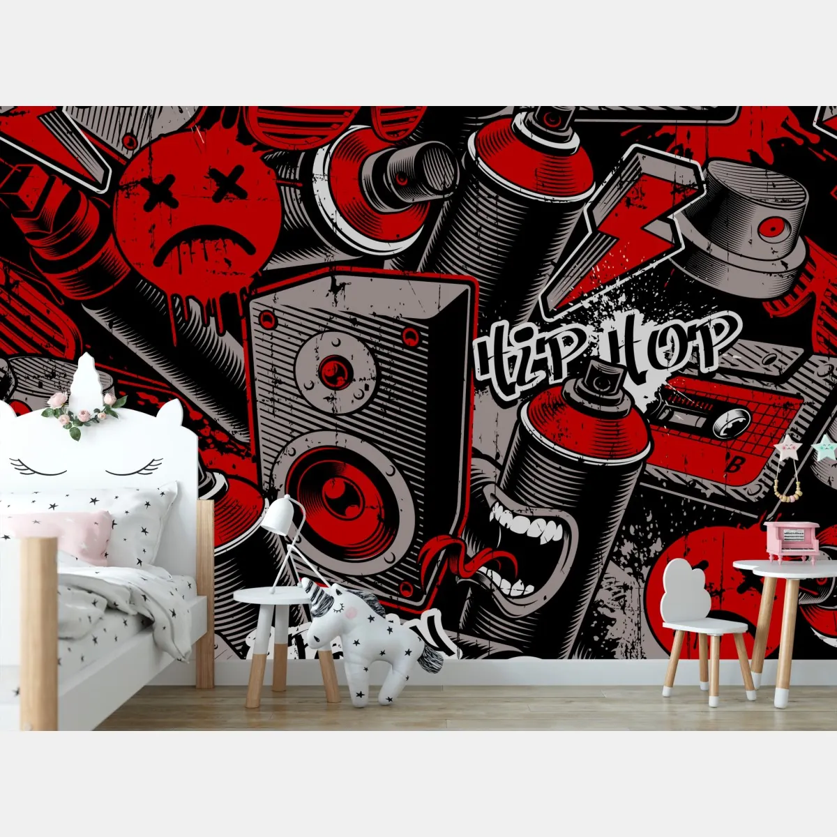 Fototapeta miejskie graffiti hip hop – Wallissimo® Fototapeta miejskie graffiti hip hop – Wallissimo®