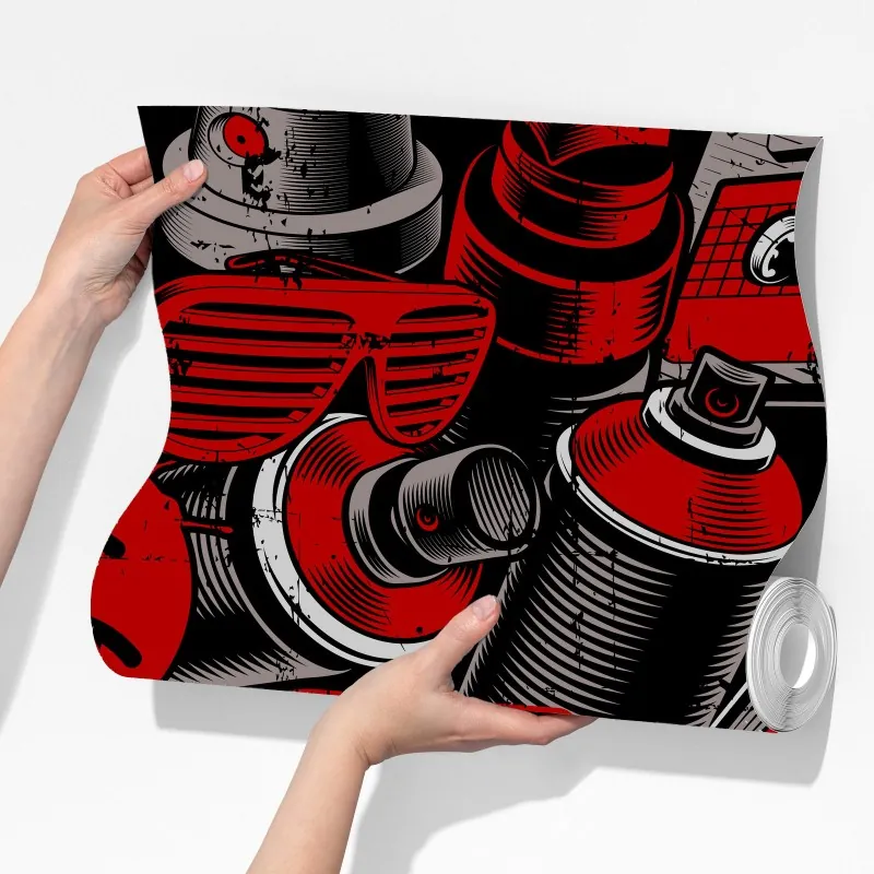 Fototapeta miejskie graffiti hip hop – Wallissimo® Fototapeta miejskie graffiti hip hop – Wallissimo®