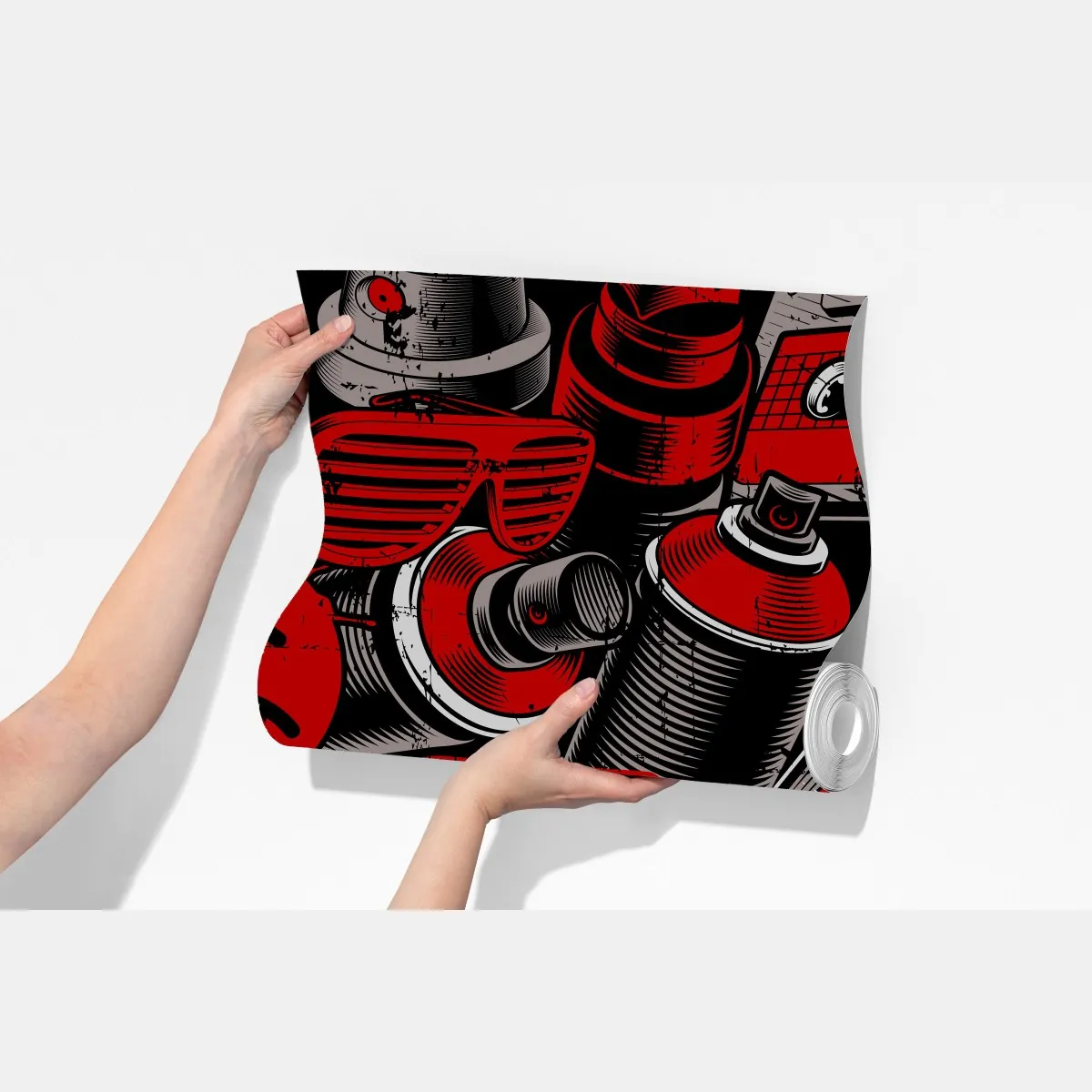 Fototapeta miejskie graffiti hip hop – Wallissimo® Fototapeta miejskie graffiti hip hop – Wallissimo®