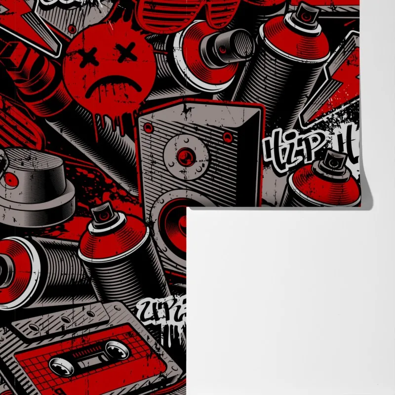 Fototapeta miejskie graffiti hip hop – Wallissimo® Fototapeta miejskie graffiti hip hop – Wallissimo®