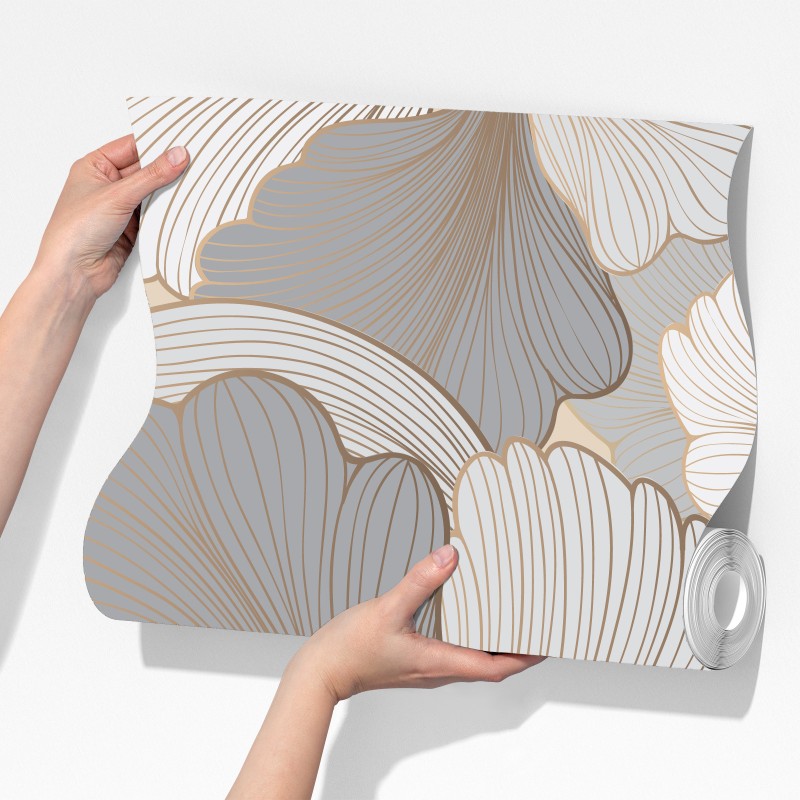 Fototapeta delikatny pastelowy wzór kwiatowy – Wallissimo® Fototapeta delikatny pastelowy wzór kwiatowy – Wallissimo®