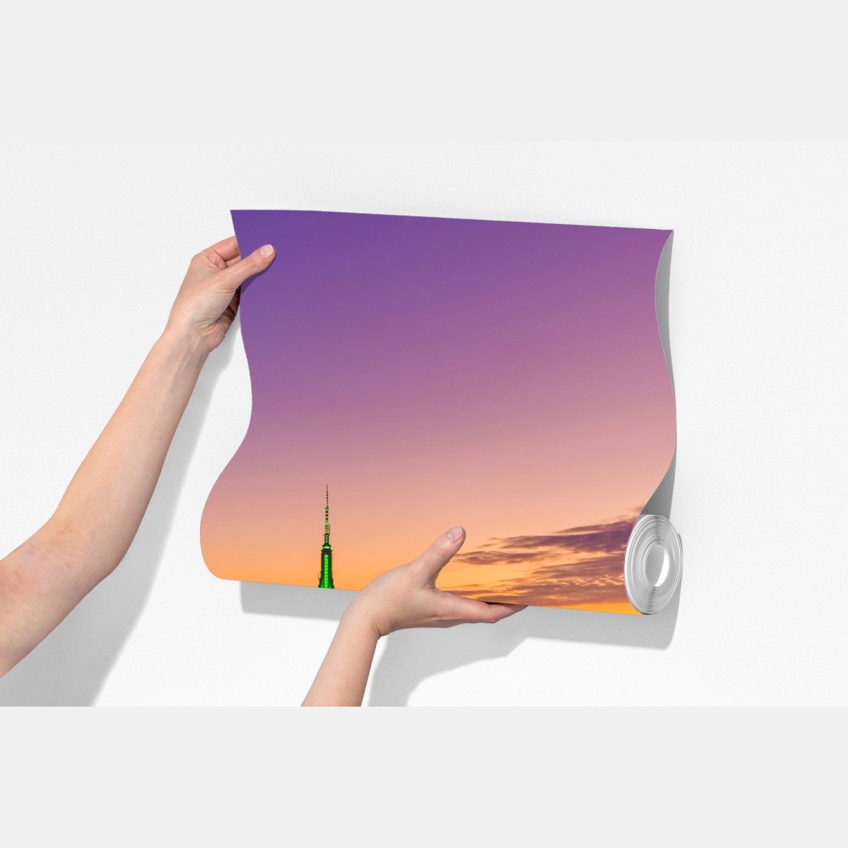 Fototapeta żywa panorama Nowego Jorku o zmierzchu – Wallissimo® Fototapeta żywa panorama Nowego Jorku o zmierzchu – Wallissimo®