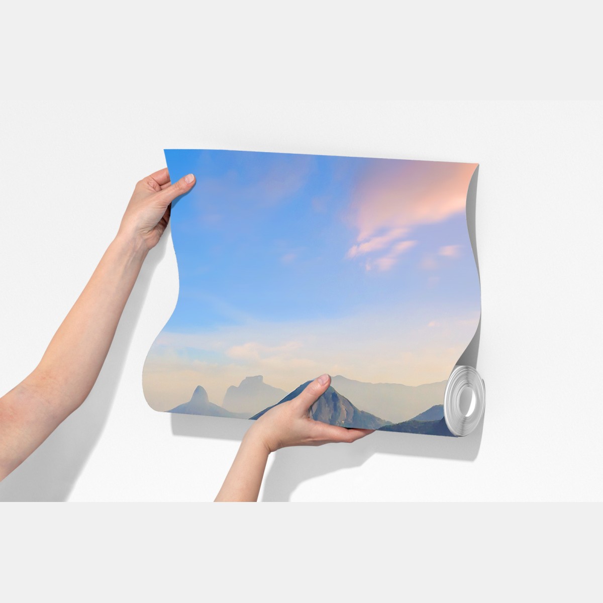 Fototapeta Copacabana i Ipanema panoramiczny widok z lotu ptaka – Wallissimo® Fototapeta Copacabana i Ipanema panoramiczny widok z lotu ptaka – Wallissimo®