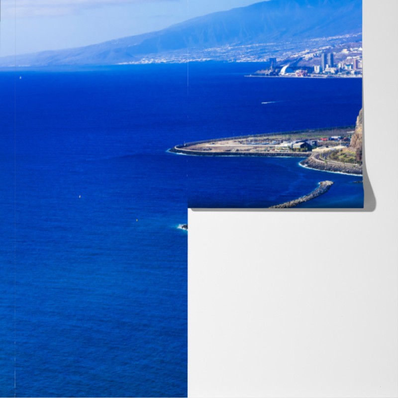 Fototapeta słoneczna zatoka z turkusową wodą – Wallissimo® Fototapeta słoneczna zatoka z turkusową wodą – Wallissimo®