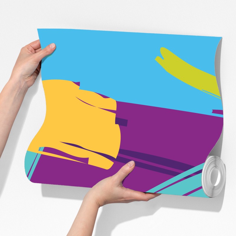 Fototapeta żywa abstrakcyjna kompozycja pop-art – Wallissimo® Fototapeta żywa abstrakcyjna kompozycja pop-art – Wallissimo®