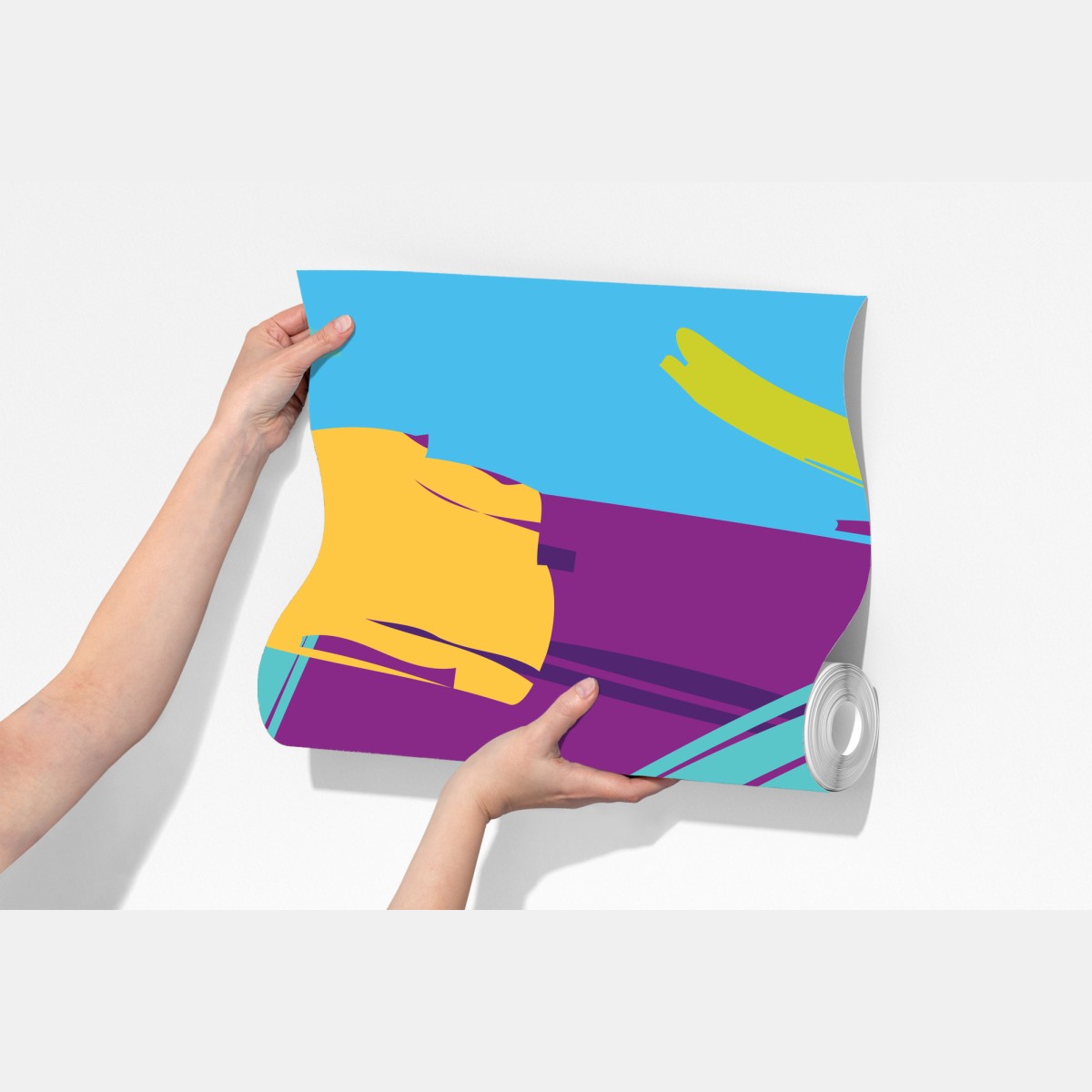 Fototapeta żywa abstrakcyjna kompozycja pop-art – Wallissimo® Fototapeta żywa abstrakcyjna kompozycja pop-art – Wallissimo®