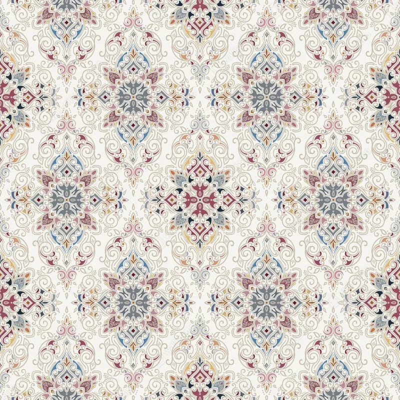 Fototapeta ozdobny wzór damaskowy w stylu vintage – Wallissimo® Fototapeta ozdobny wzór damaskowy w stylu vintage – Wallissimo®