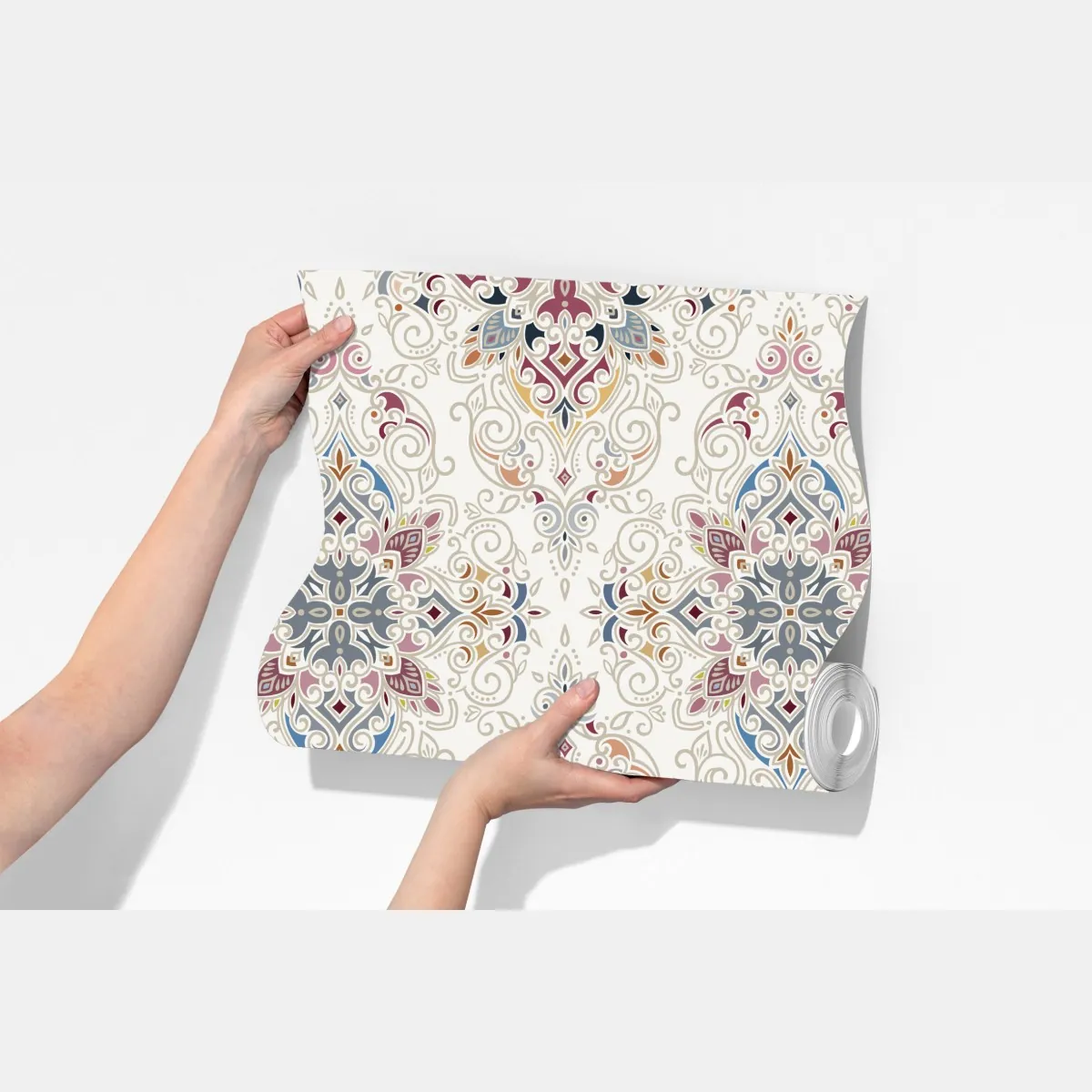 Fototapeta ozdobny wzór damaskowy w stylu vintage – Wallissimo® Fototapeta ozdobny wzór damaskowy w stylu vintage – Wallissimo®