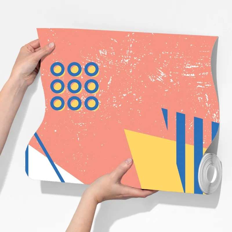 Fototapeta pastelowa kompozycja geometryczna – Wallissimo® Fototapeta pastelowa kompozycja geometryczna – Wallissimo®