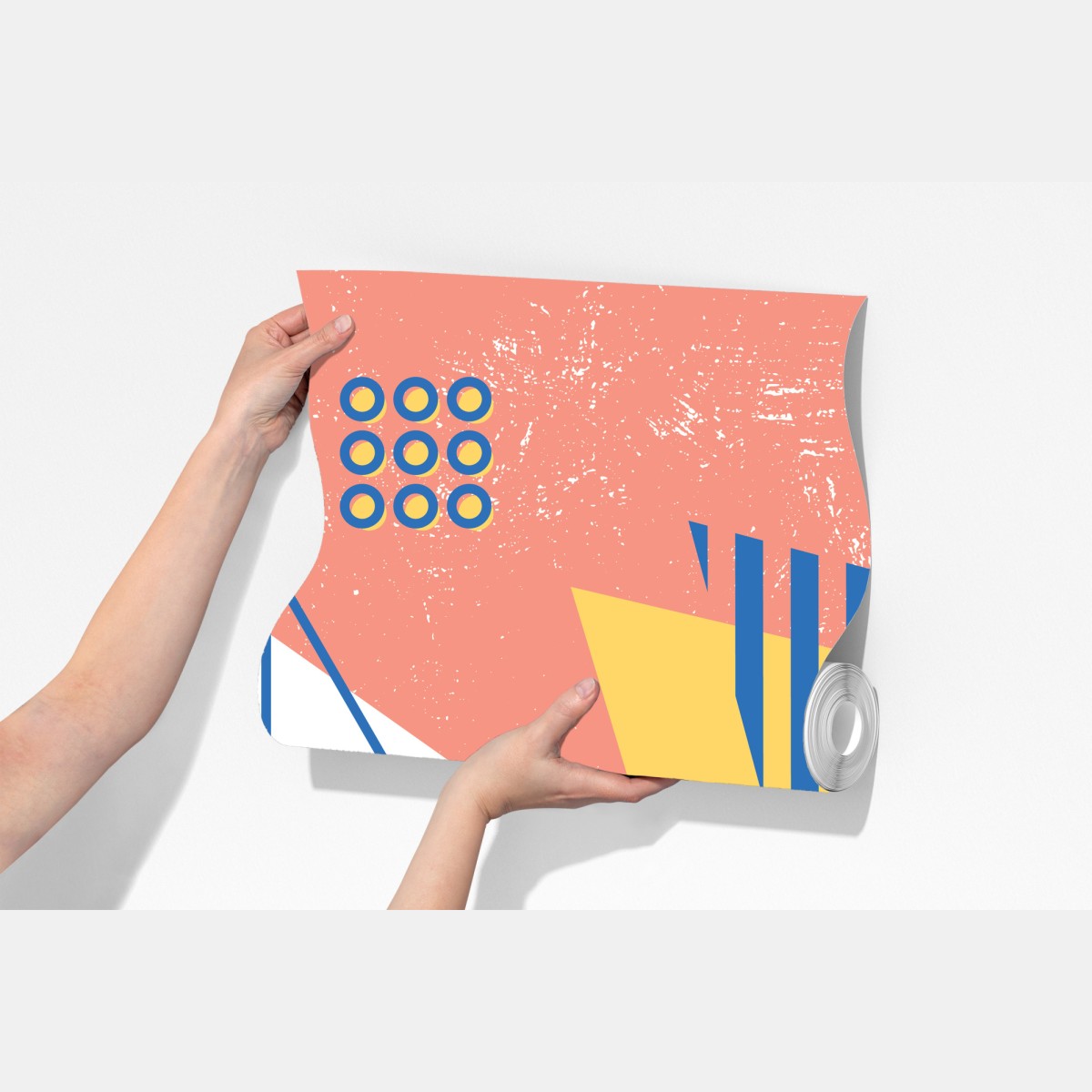 Fototapeta pastelowa kompozycja geometryczna – Wallissimo® Fototapeta pastelowa kompozycja geometryczna – Wallissimo®