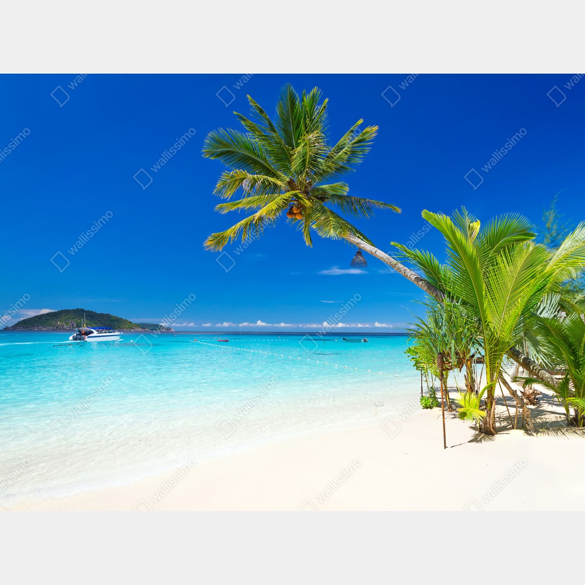 Fototapeta tropikalna plaża w Tajlandii – Wallissimo® Fototapeta tropikalna plaża w Tajlandii – Wallissimo®