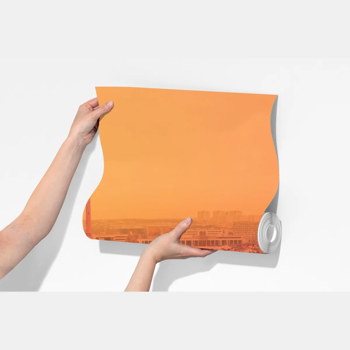 Fototapeta ciepły zachód słońca nad zabytkowymi dachami miasta – Wallissimo® Fototapeta ciepły zachód słońca nad zabytkowymi dachami miasta – Wallissimo®