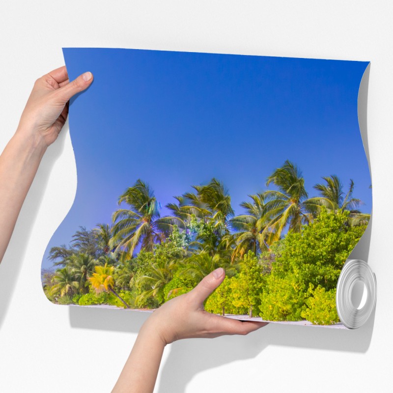 Fototapeta tropikalna turkusowa plaża – Wallissimo® Fototapeta tropikalna turkusowa plaża – Wallissimo®