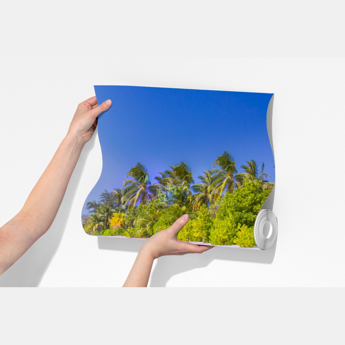 Fototapeta tropikalna turkusowa plaża – Wallissimo® Fototapeta tropikalna turkusowa plaża – Wallissimo®