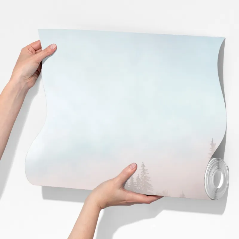 Fototapeta mglisty poranek w lesie – Wallissimo® Fototapeta mglisty poranek w lesie – Wallissimo®