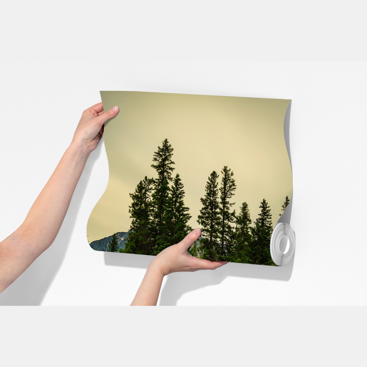 Fototapeta wieczorny spacer na wyspę Pyramid, Park Narodowy Jasper – Wallissimo® Fototapeta wieczorny spacer na wyspę Pyramid, Park Narodowy Jasper – Wallissimo®