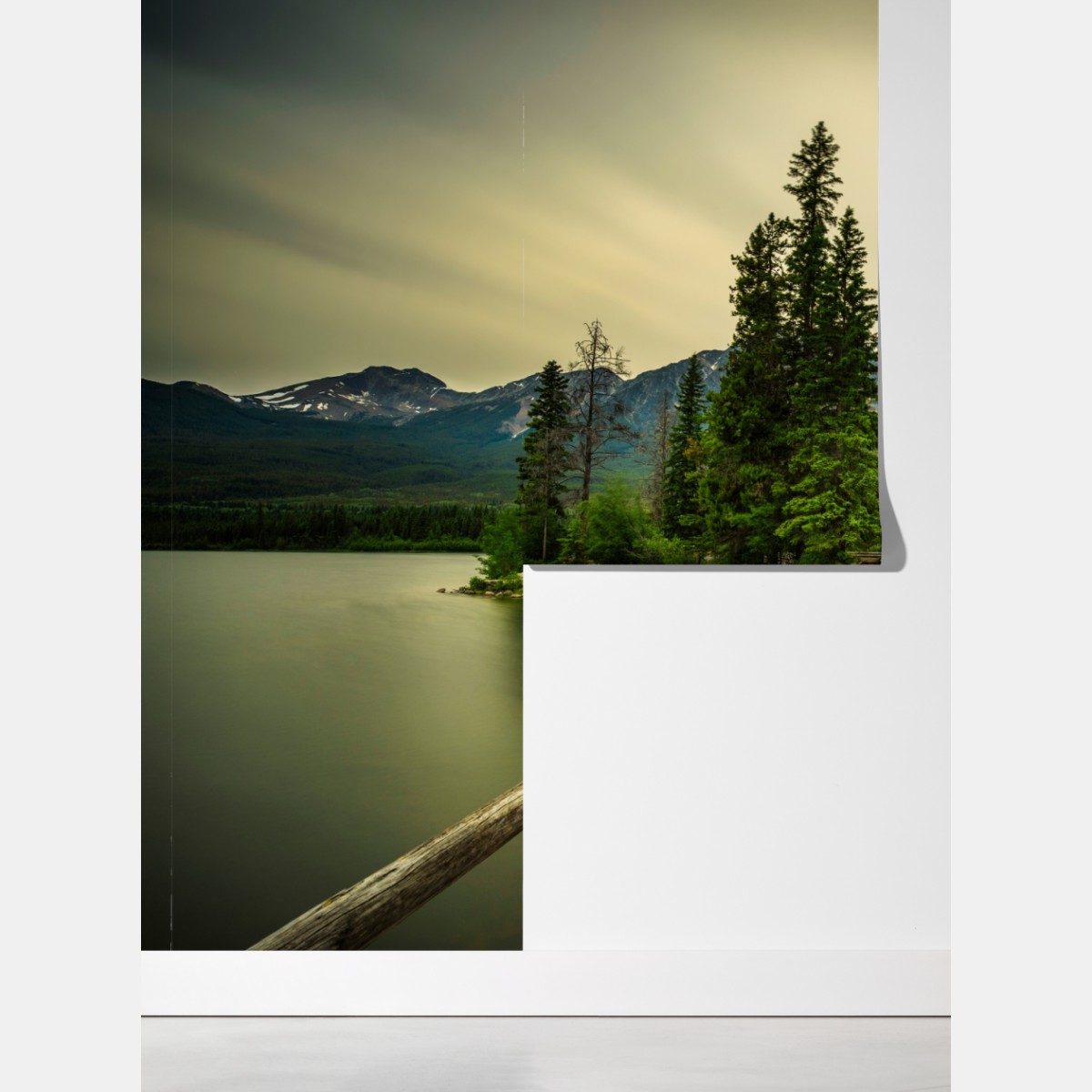 Fototapeta wieczorny spacer na wyspę Pyramid, Park Narodowy Jasper – Wallissimo® Fototapeta wieczorny spacer na wyspę Pyramid, Park Narodowy Jasper – Wallissimo®