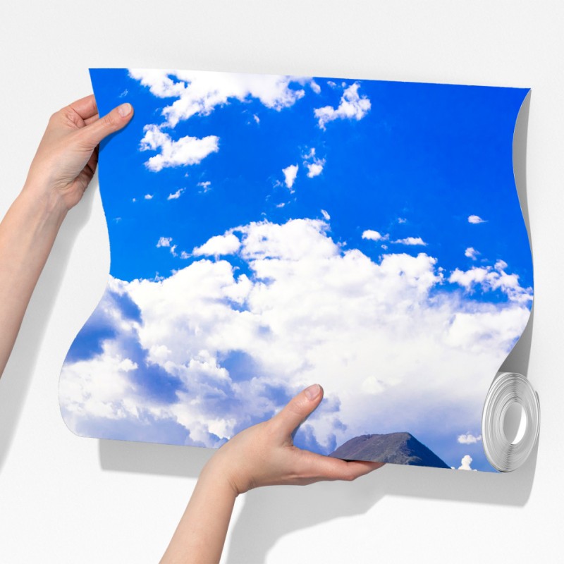 Fototapeta turkusowe jezioro i górski pejzaż – Wallissimo® Fototapeta turkusowe jezioro i górski pejzaż – Wallissimo®