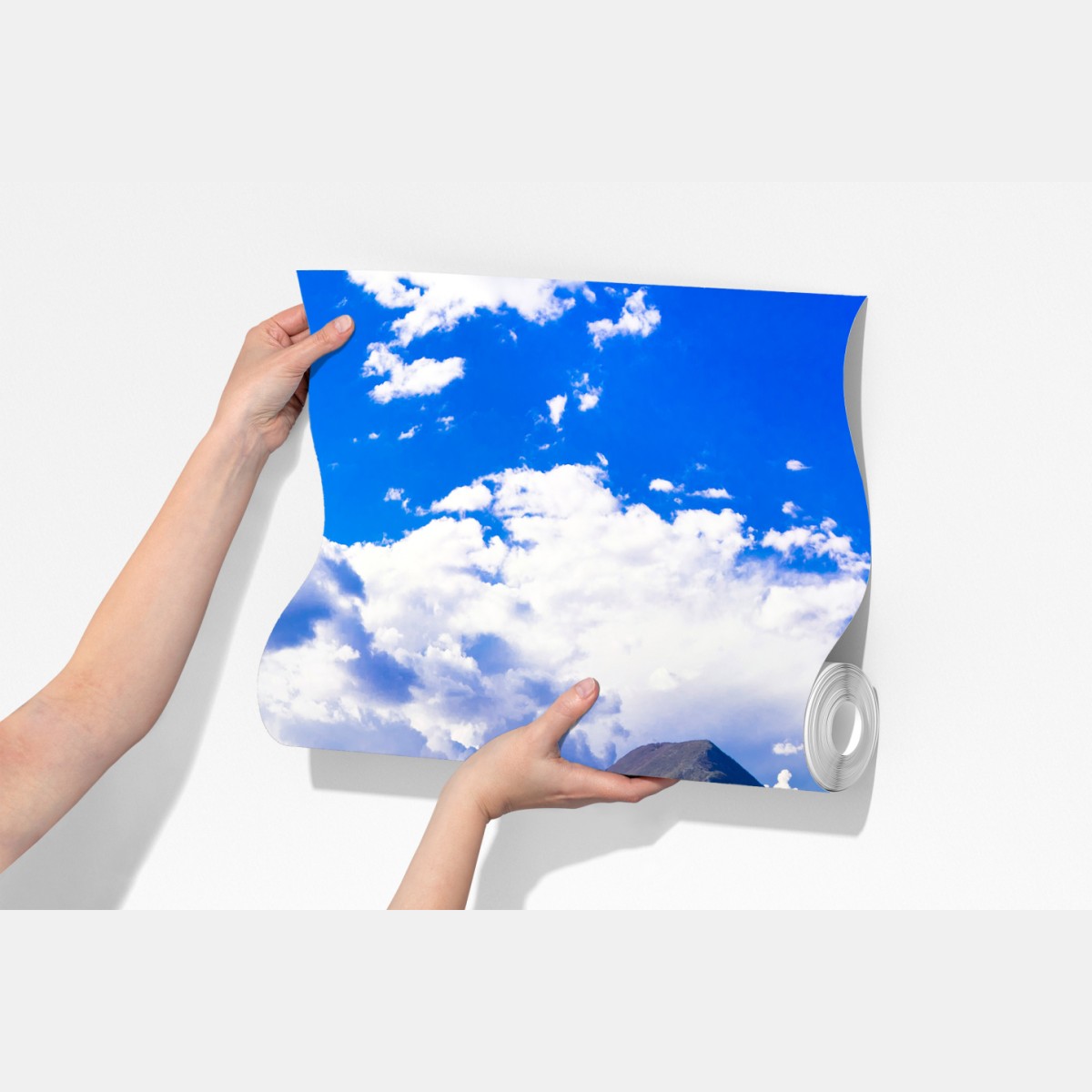 Fototapeta turkusowe jezioro i górski pejzaż – Wallissimo® Fototapeta turkusowe jezioro i górski pejzaż – Wallissimo®