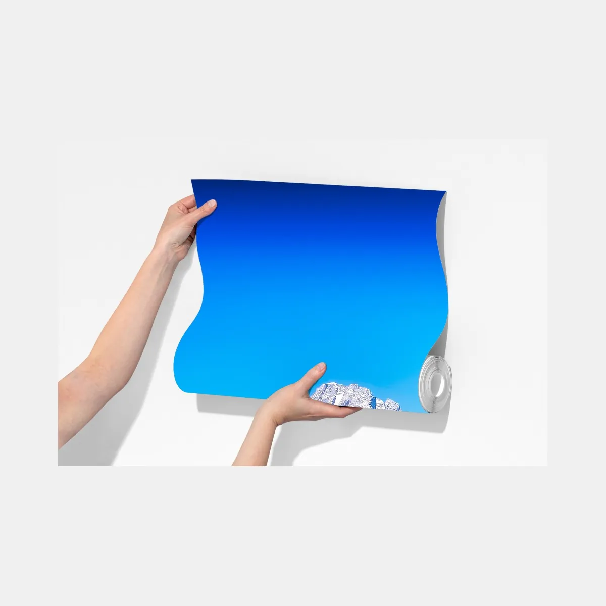 Fototapeta jesienna panorama gór i jeziora – Wallissimo® Fototapeta jesienna panorama gór i jeziora – Wallissimo®