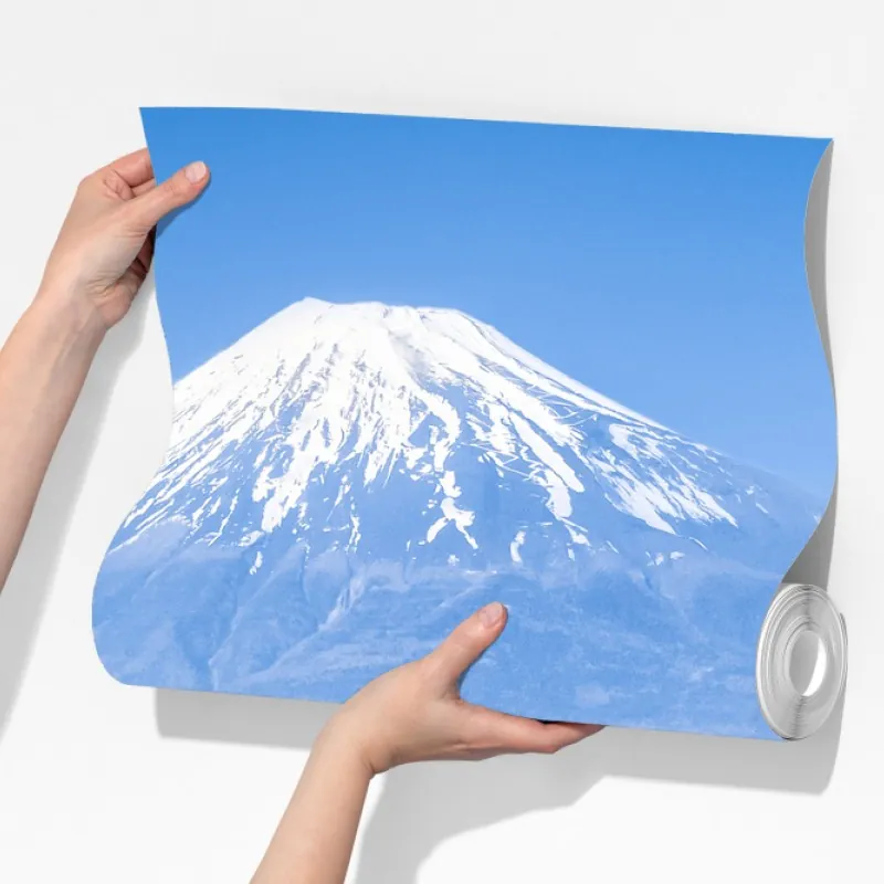 Fototapeta bujne pola herbaty u stóp Góry Fuji – Wallissimo® Fototapeta bujne pola herbaty u stóp Góry Fuji – Wallissimo®