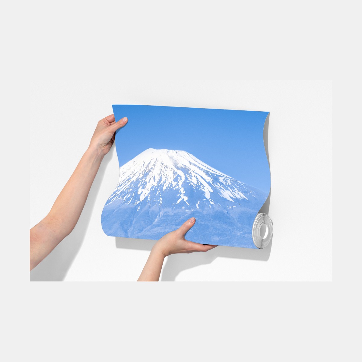 Fototapeta bujne pola herbaty u stóp Góry Fuji – Wallissimo® Fototapeta bujne pola herbaty u stóp Góry Fuji – Wallissimo®