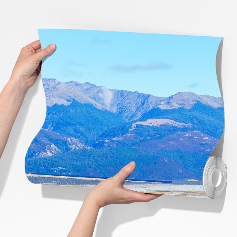 Fototapeta jesienny zakręt rzeki w Arthur's Pass National Park, South Island, New Zealand – Wallissimo® Fototapeta jesienny zakręt rzeki w Arthur's Pass National Park, South Island, New Zealand – Wallissimo®